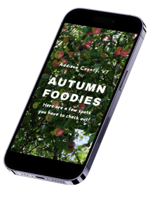 Autumn Foodies digital ad on a smartphone