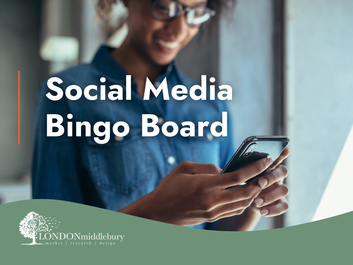 Social Media Bingo Board